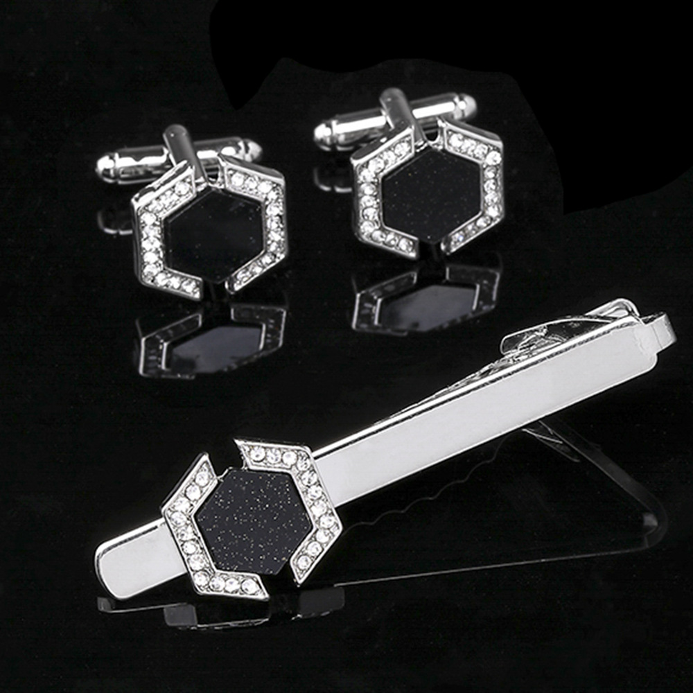 Men'S Formal Wear Ties - 1 adet yıldızlı gökyüzü geometrik altıgen