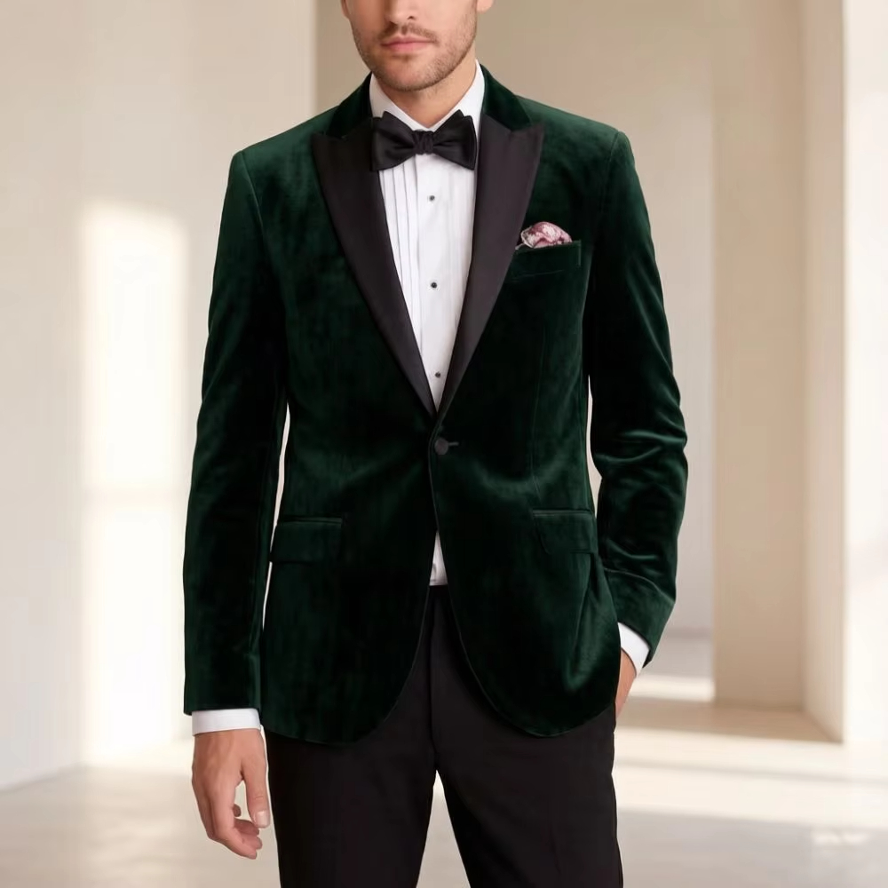 Men'S Formal Wear For Reception - Erkekler İçin Kadife Resmi Takımlar Slim