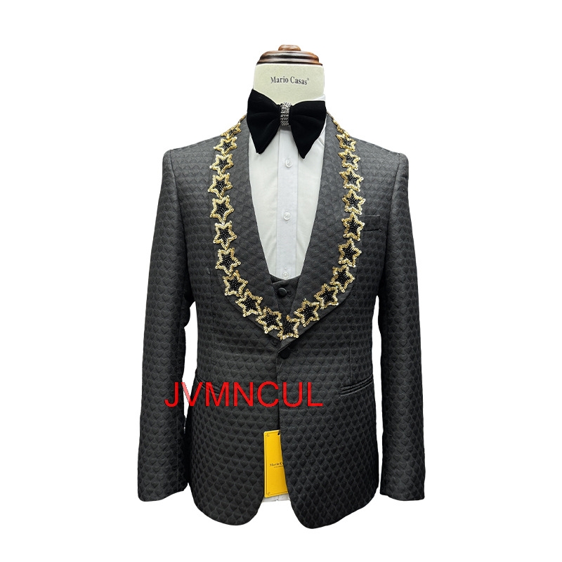 Men'S Formal Wear For Reception - Erkek 3 Parça Takım Elbise Slim