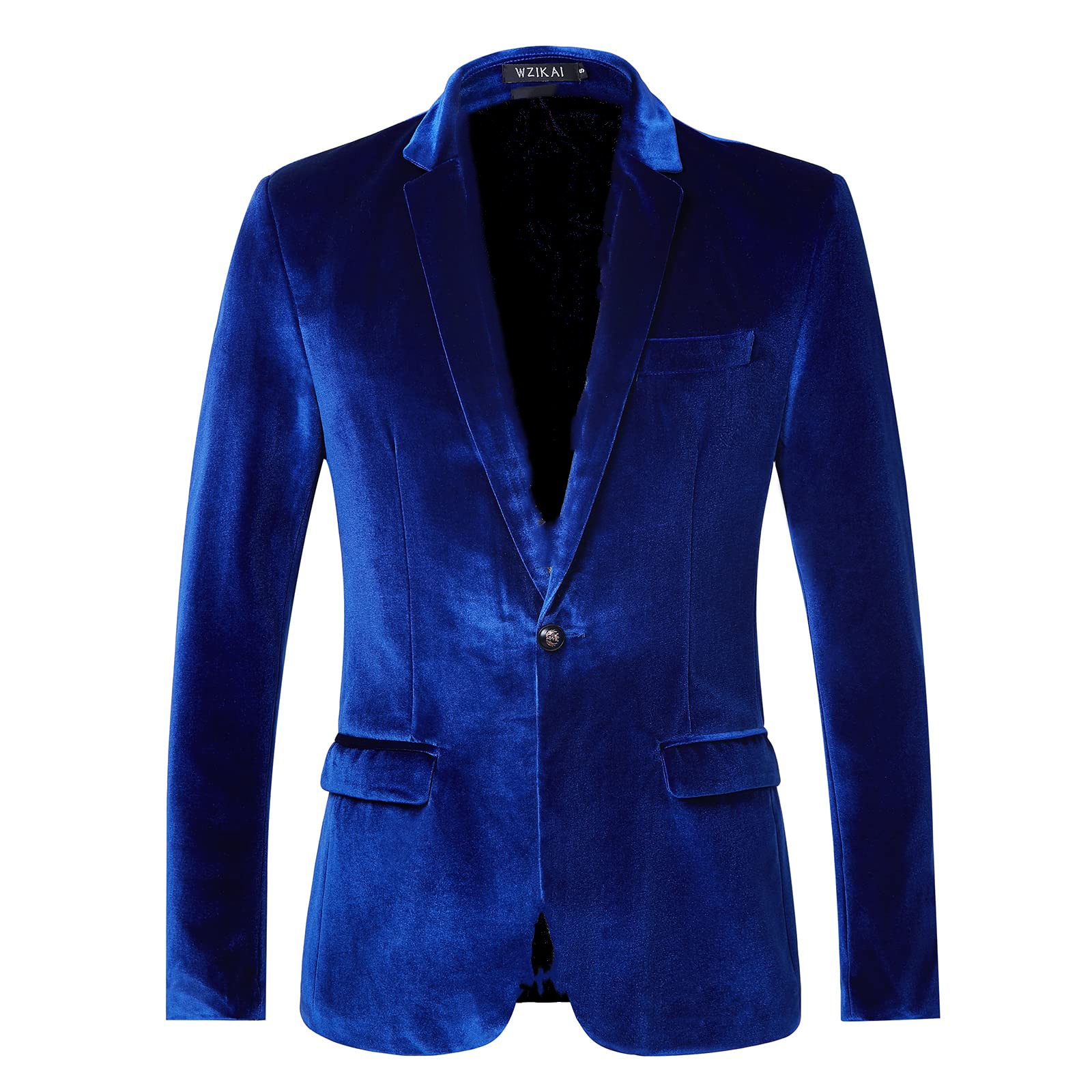 Men'S Style Formal Wear - Gençler İçin Slim Fit Kadife Blazer