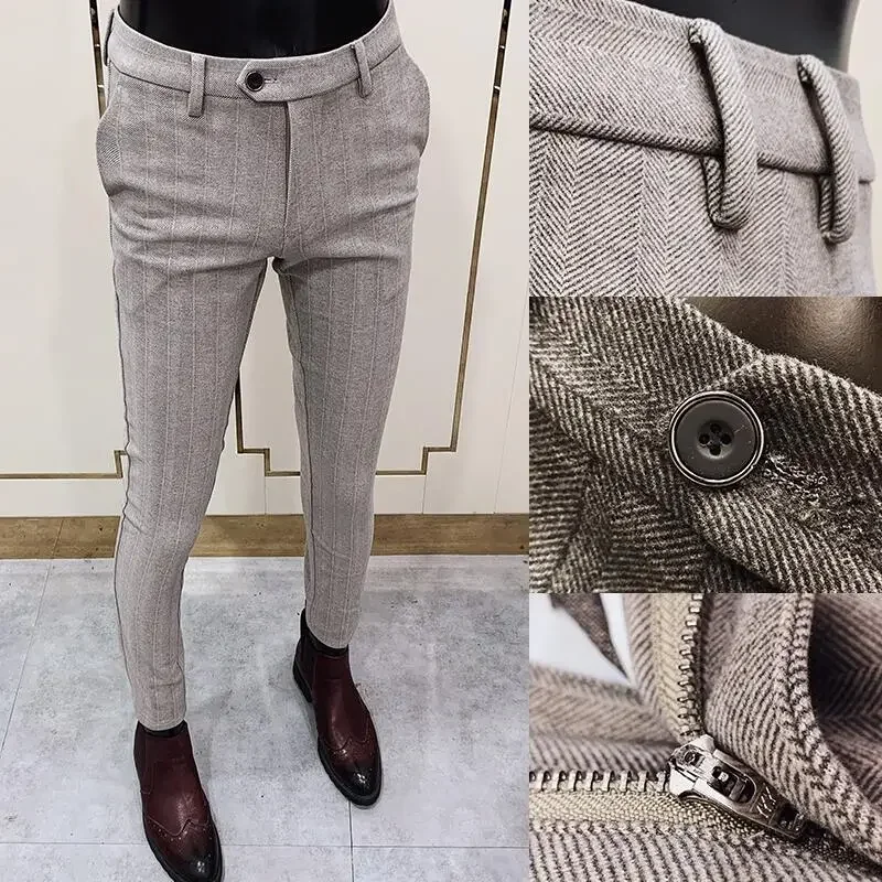 Sonbahar kış kalınlaşmış yün t - Men Formal Wear Shop incelemesi ve fiyatı