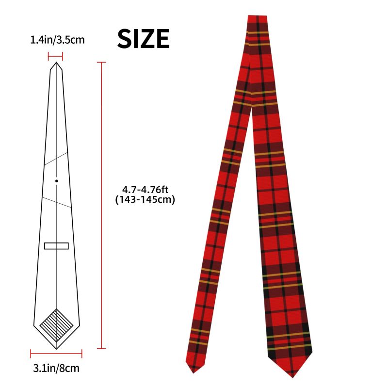 İskoç Tartan Erkek Kravatı Mac - Men'S Formal Wear Ties incelemesi ve fiyatı