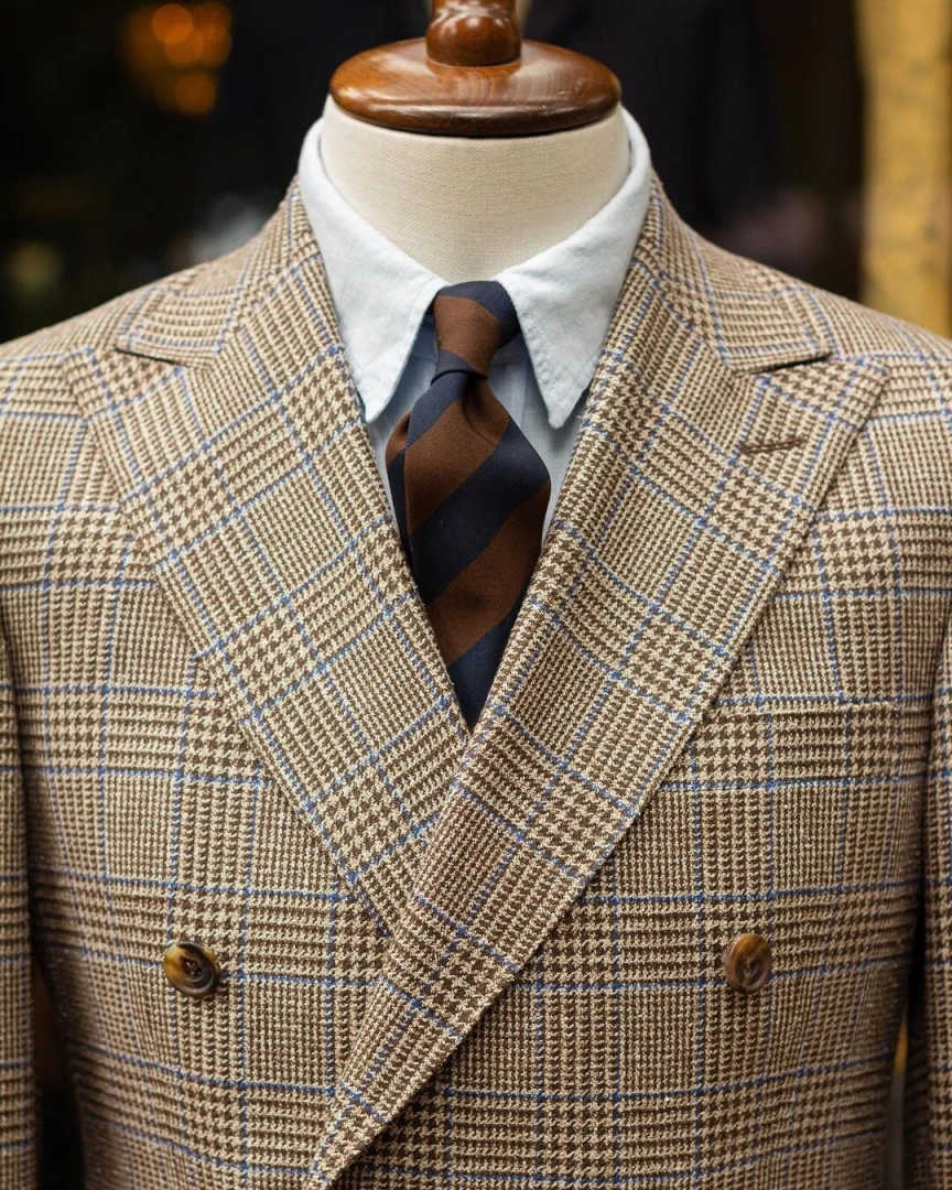 Retro Desenli Çift Düğmeli Erk - Men'S Formal Wear For Reception incelemesi ve fiyatı