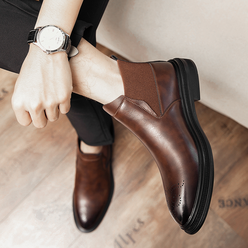 Yüksek bilekli deri ayakkabıla - Men'S Style Formal Wear incelemesi ve fiyatı