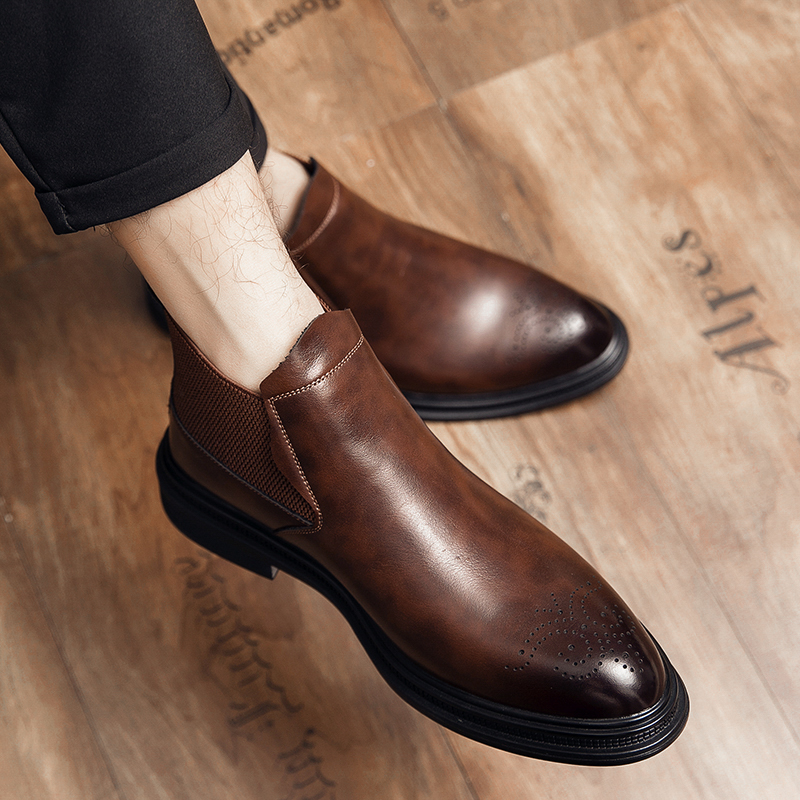 Yüksek bilekli deri ayakkabıla - Men'S Style Formal Wear incelemesi ve fiyatı