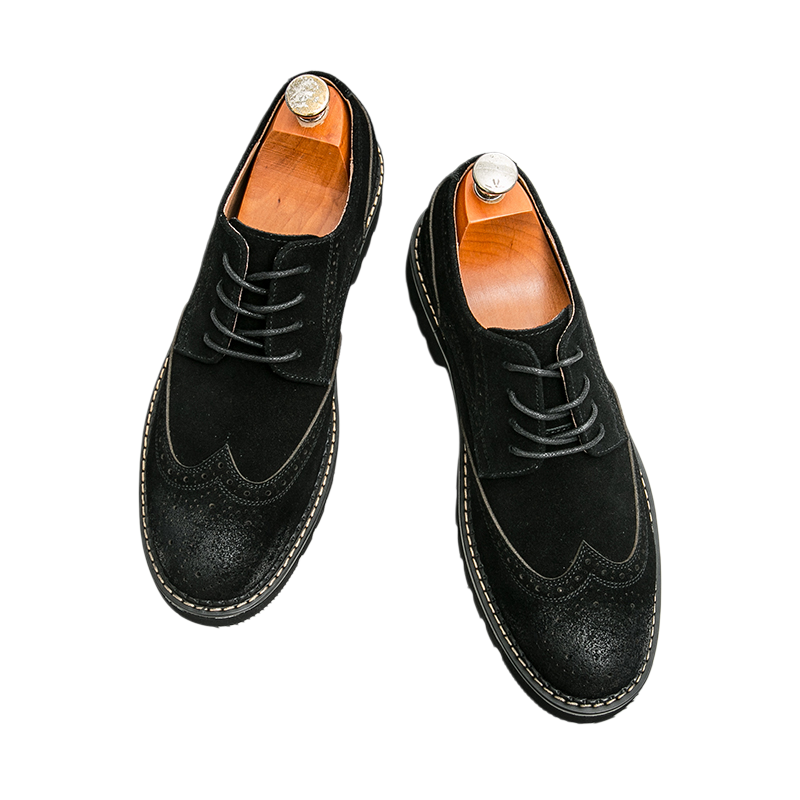 Erkek Kahverengi Süet Brogue O - Men Formal Wear Brown incelemesi ve fiyatı