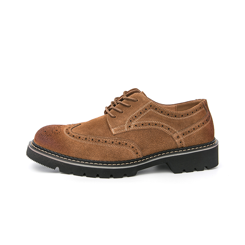 Erkek Kahverengi Süet Brogue O - Men Formal Wear Brown incelemesi ve fiyatı