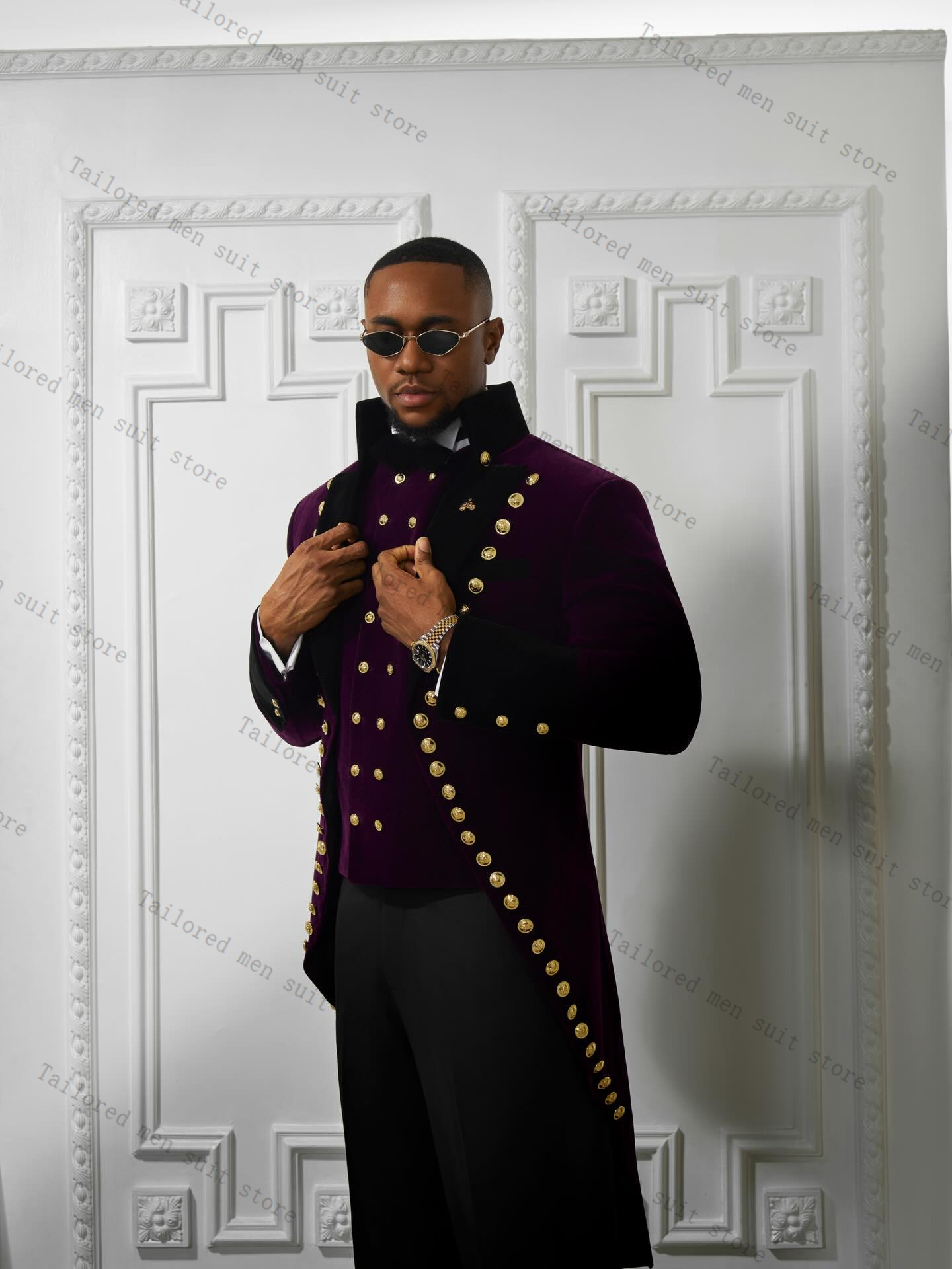 Mor Erkek Takım Elbise Pantolo - Men Formal Wear Purple incelemesi ve fiyatı